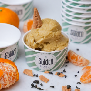 Yeşil Çaylı Mandalin Dondurma